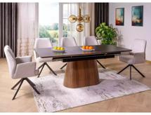 Стол Signal Стол обеденный Signal MONACO 160 (черный/орех) арт. MONACOCOR160