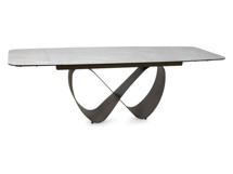 Стол Signal Стол обеденный SIGNAL INFINITY Ceramic бежевый Taj Mahal/медный 160-240/95 арт. INFINITYBEMI160