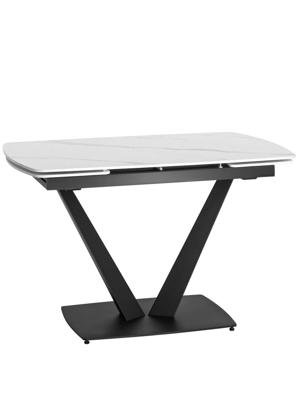 Стол Stool Group Стол обеденный Клео раскладной 120-180*80 керамика светлая арт. УТ000034952