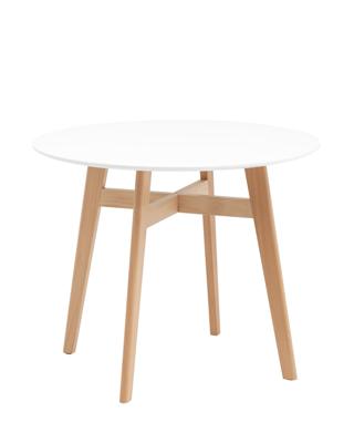Стол Stool Group Стол обеденный Target Circle 90*90 белый арт. УТ000036022