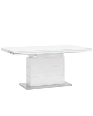 Стол Stool Group Стол обеденный Глазго раскладной 160-215*90 глянцевый белый арт. УТ000003499