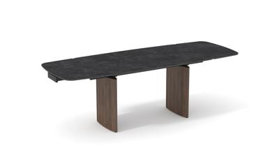 Стол Stool Group Стол обеденный Астарта раскладной 160-240х90 см керамика темная арт. УТ000040571