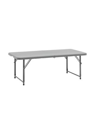 Стол Stool Group Стол-чемодан складной 122*61*74 см с регулировкой высоты серый арт. УТ000040164