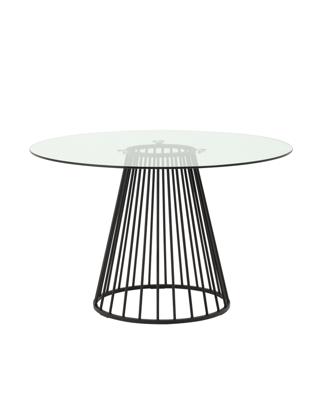 Стол Stool Group Стол обеденный Ливерпуль 120*120 стекло арт. УТ000038550