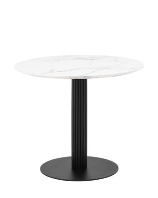 Стол Stool Group Стол обеденный Stem D90 мрамор арт. УТ000038270