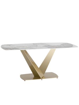 Стол Stool Group Стол обеденный Аврора 180*90 керамика светлая арт. УТ000034890