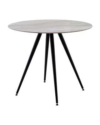 Стол Stool Group Стол Ники круглый столешница керамика Italian light grey 900 арт. УТ000041257