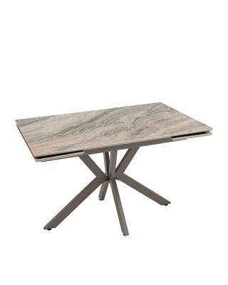 Стол Stool Group Стол Marmer 120-180/80/76, столешница МДФ16/керамика Venetian Br.Lt, подстолье металл латте (двойной артикул) арт. УТ000043044