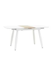 Стол Stool Group Стол обеденный Чикаго раскладной 120-160*90 белый арт. УТ000002134
