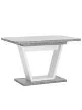 Стол Stool Group Стол Vector 120-160*80 бетон/белый арт. УТ000021741