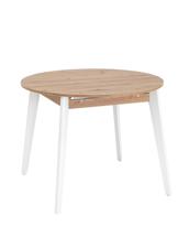 Стол Stool Group Стол Rondo 100-135*100 дуб/белый арт. УТ000005715
