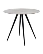 Стол Stool Group Стол Ники круглый столешница керамика Italian light grey 900 арт. УТ000041257