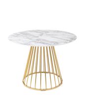 Стол Stool Group Стол обеденный Ливерпуль 110*110 белый мрамор арт. УТ000036112