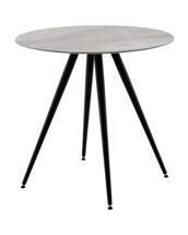 Стол Stool Group Стол Ники круглый столешница керамика Italian light grey 800 арт. УТ000041255