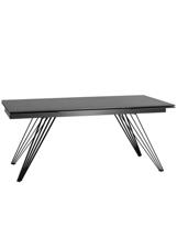 Стол Stool Group Стол обеденный Пандора раскладной 180-280*90 керамика темная арт. УТ000034892