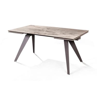 Стол Top concept Стол раскладной Grant (160+40+40), мрамор испанская керамика светлый арт. 2000000000596