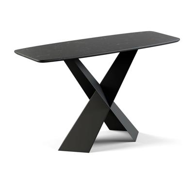 Стол Top concept Консоль Tyler 130 керамика матовая, черная арт. 21034