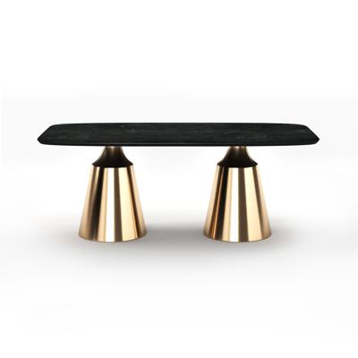 Стол Top concept Стол овальный Lucas 200, керамика матовая, черная арт. 21296