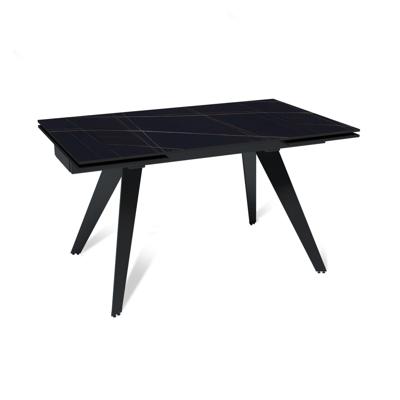 Стол Top concept Стол раскладной Rhein (140+40+40), керамика матовая Blackgold арт. 50951000001290