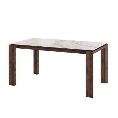 Стол Top concept Стол обеденный Aron 180, керамика матовая белая арт. 22241