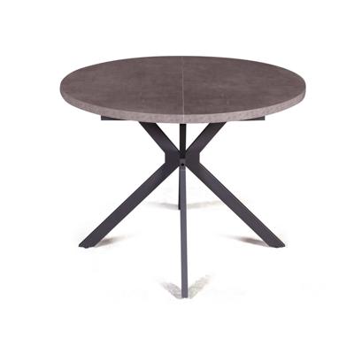 Стол Top concept Стол круглый Vegas раздвижной (100+40) камень темный арт. 43144000000348