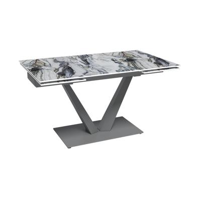 Стол Top concept Стол раскладной Malibu (140+40+40), керамика глянцевая Cold Jade арт. 50925000001323