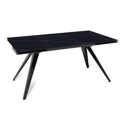 Стол Top concept Стол раскладной Asti (160+40+40), керамика матовая Black Gold арт. 50167000001408