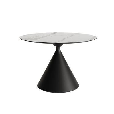 Стол Top concept Стол круглый AXIS 120, керамика матовая, белая арт. 24493