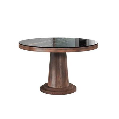 Стол Top concept Стол круглый обеденный Bilbo 100, керамика глянцевая черная арт. 25011