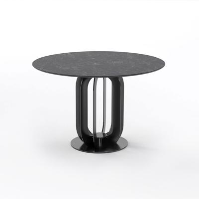 Стол Top concept Стол круглый Castro 100, керамика матовая, черная арт. Н0000037328