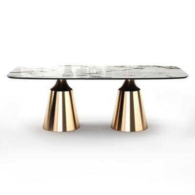 Стол Top concept Стол овальный Lucas 230, керамика глянцевая, белая арт. 21299