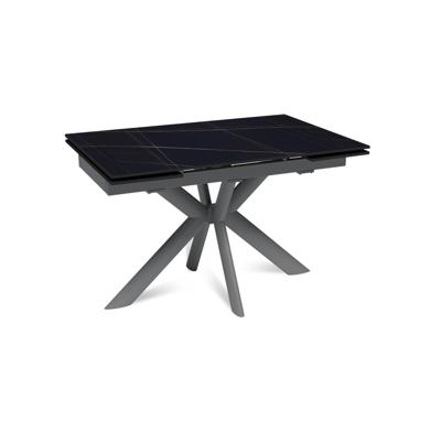 Стол Top concept Стол раскладной Strong (120+30+30), керамика матовая Black Gold арт. 53405000001969
