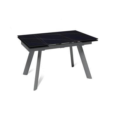 Стол Top concept Стол раскладной Stone (120+30+30), керамика матовая Black Gold арт. 53060000001896