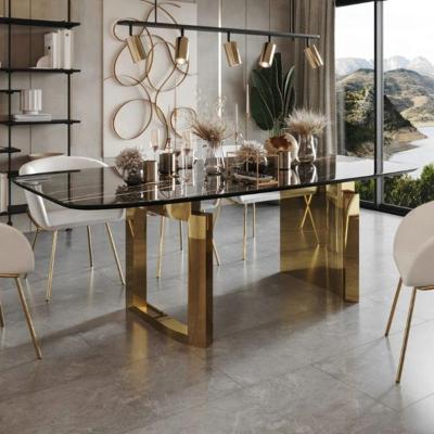 Стол Top concept Стол обеденный Liam 180, керамика глянцевая черная арт. 22414