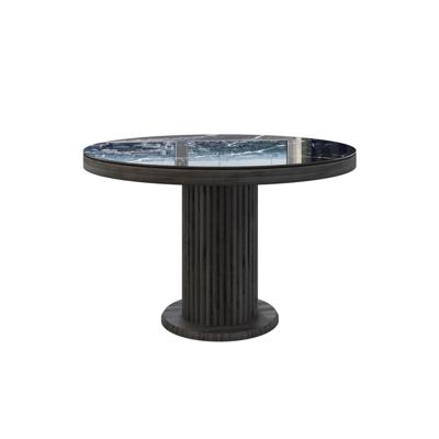 Стол Top concept Стол Denver 110+40, круглый раздвижной, глянец арт. 22796