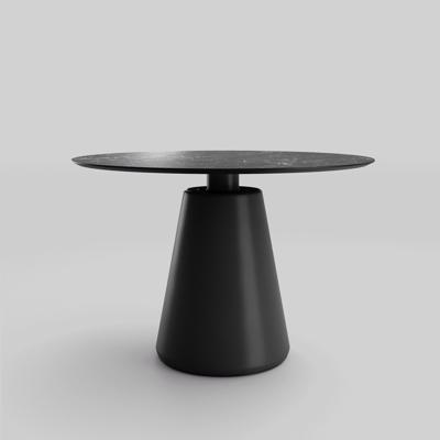 Стол Top concept Стол круглый Айкон 100, керамика матовая, черная арт. Н0000038679