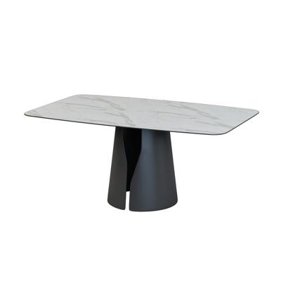 Стол Top concept Стол овальный Джио 160, керамика матовая, белая арт. Н0000038717