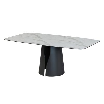 Стол Top concept Стол овальный Джио 180, керамика матовая, белая арт. Н0000038721