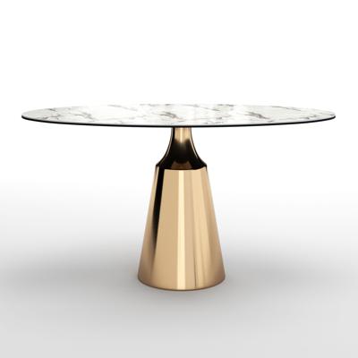 Стол Top concept Стол овальный Лукас 160, керамика глянцевая, белая арт. 21291