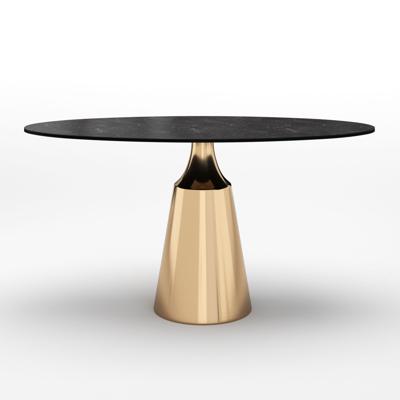 Стол Top concept Стол овальный Лукас 160, керамика матовая, черная арт. 21294