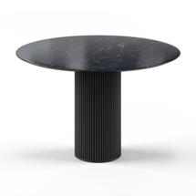 Стол Top concept Стол круглый Nolan 120, керамика глянцевая, черная арт. 20970