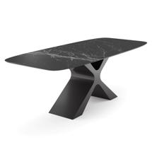 Стол Top concept Стол овальный Argus 230, керамика матовая, черный арт. 21081
