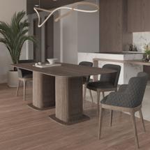 Стол Top concept Стол прямоугольный Denver 270, шпон, две опоры дерево арт. 22817