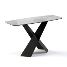 Стол Top concept Консоль Tyler 130 керамика глянцевая, белая арт. 21033