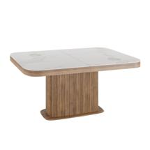 Стол Top concept Стол прямоугольный раскладной Denver (160+40), керамика матовая, опора дерево арт. 25094