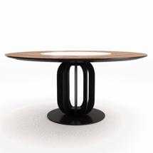 Стол Top concept Стол круглый Сохо 160, керамика светлая матовая арт. Н0000038596