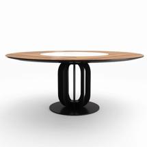 Стол Top concept Стол круглый Сохо 180, керамика светлая матовая арт. Н0000038274