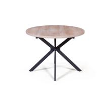 Стол Top concept Стол круглый Вегас раздвижной (100+40) дуб эндгрейн арт. 43148000000350