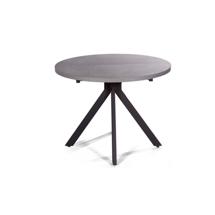 Стол Top concept Стол круглый Корфу раздвижной  (100+40) камень темный арт. Н0000036877