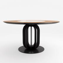 Стол Top concept Стол круглый Сохо 140, керамика светлая матовая арт. Н0000037140